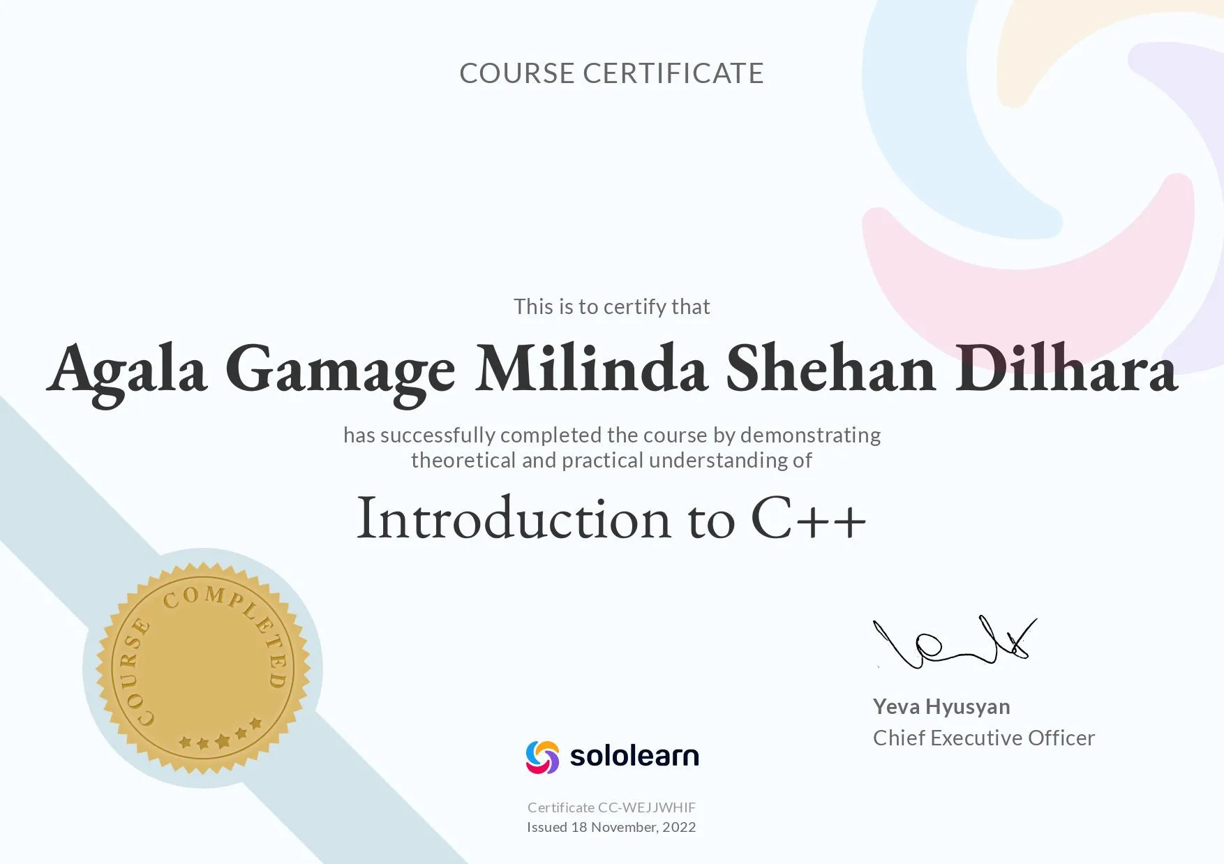 C++ Course